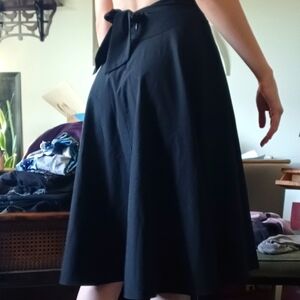 Below the knee circle skirt